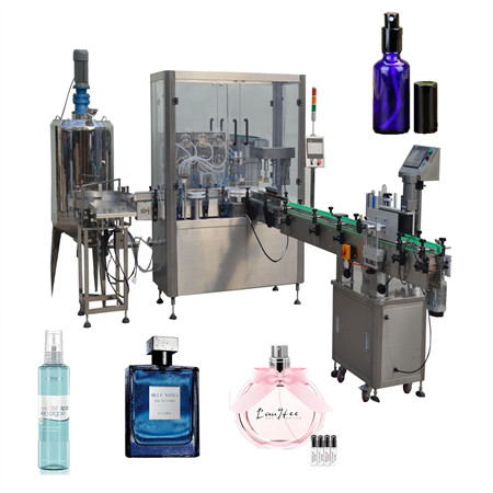 4000BPH kis palackozott víz gyártósor, automatikus víz palackozó berendezés