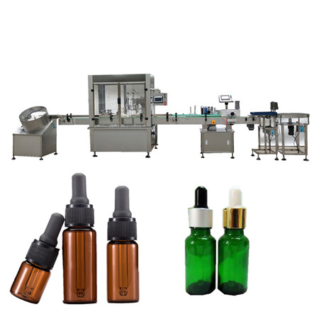 YETO 5-100ml folyékony injekciós üveg töltő CBD olaj illóolaj töltő gép