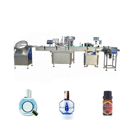 Ampulla töltő tömítő gép 10 ml-es palacktöltő géppel kis palacktöltő gép folyadék töltőanyaggal