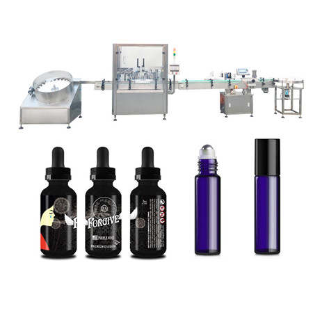 Gyártás Line automatikus palackvédő illóolaj feltöltő gép