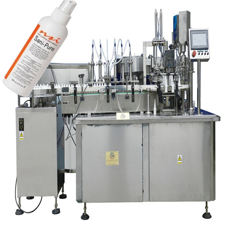 10 ml-es palacktöltő gép automatikus illóolaj üvegpalack-feltöltő és -kupakoló géppel